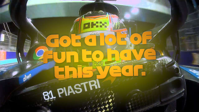Piastri crosses the line in Jeddah to take his third win of the year – and the championship lead